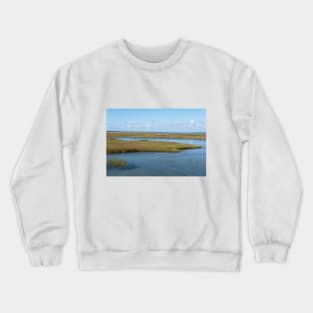 A beautiful view of the Salt Marshes, Gray's Beach Crewneck Sweatshirt